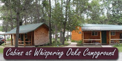 Cabins at Whispering Oaks Campground